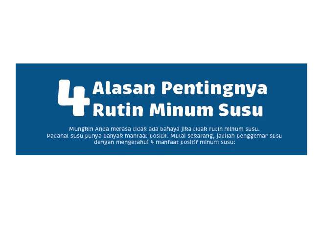 Jangan Salah, Ini 4 Manfaat Rutin Minum Susu