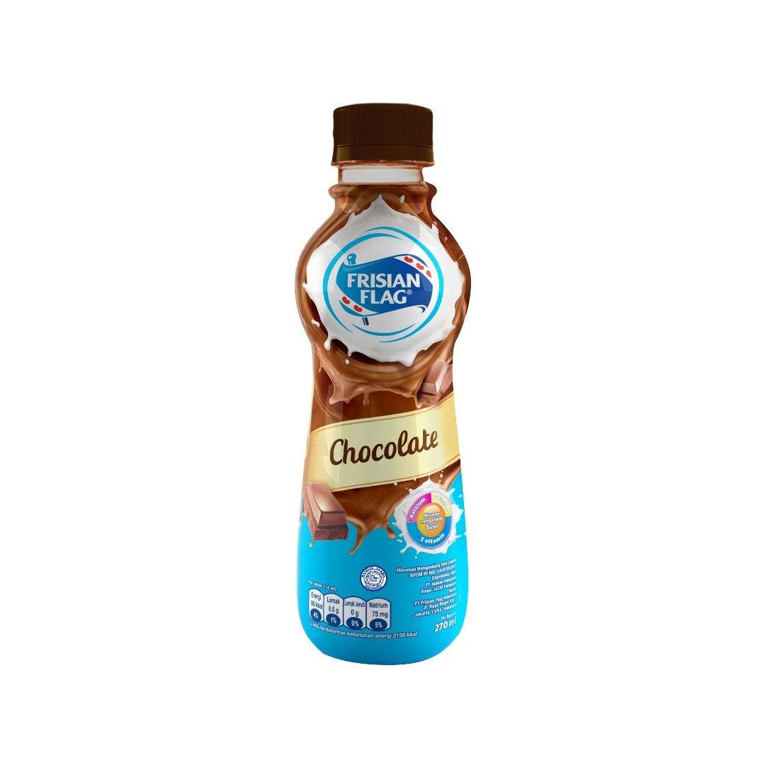 Minum Susu Cokelat jadi Praktis dengan Kemasan Botol Baru