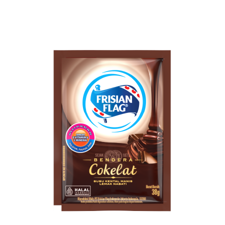 Frisian Flag Kental Manis Cokelat, Makin Nikmat!