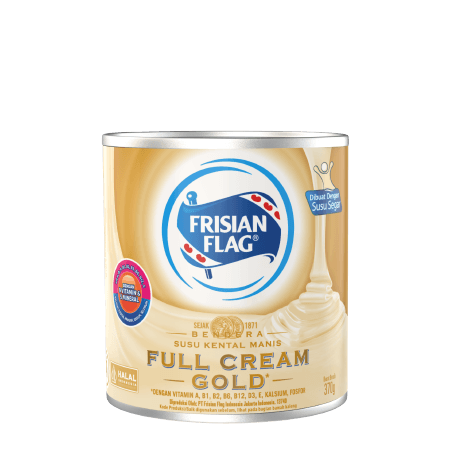 Frisian Flag Susu Kental Manis Full Cream GOLD, Susu Kental Manis untuk Keluarga