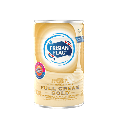 Frisian Flag Susu Kental Manis Full Cream GOLD, Susu Kental Manis untuk Keluarga