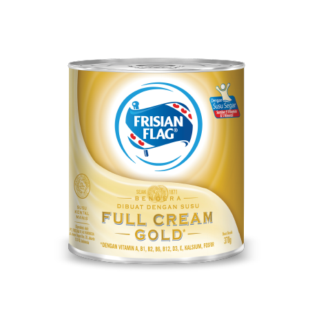 Frisian Flag Susu Kental Manis Full Cream GOLD, Susu Kental Manis untuk Keluarga