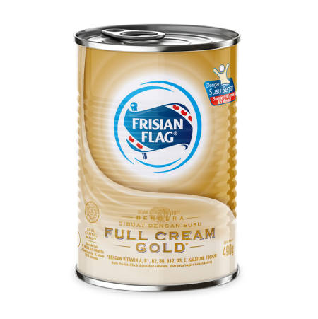 Frisian Flag Susu Kental Manis Full Cream GOLD, Susu Kental Manis untuk Keluarga