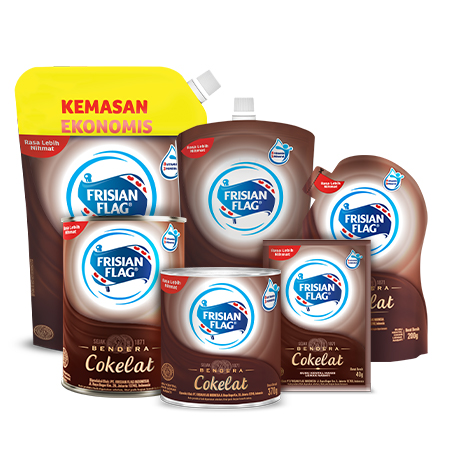 Frisian Flag Kental Manis Cokelat, Makin Nikmat!