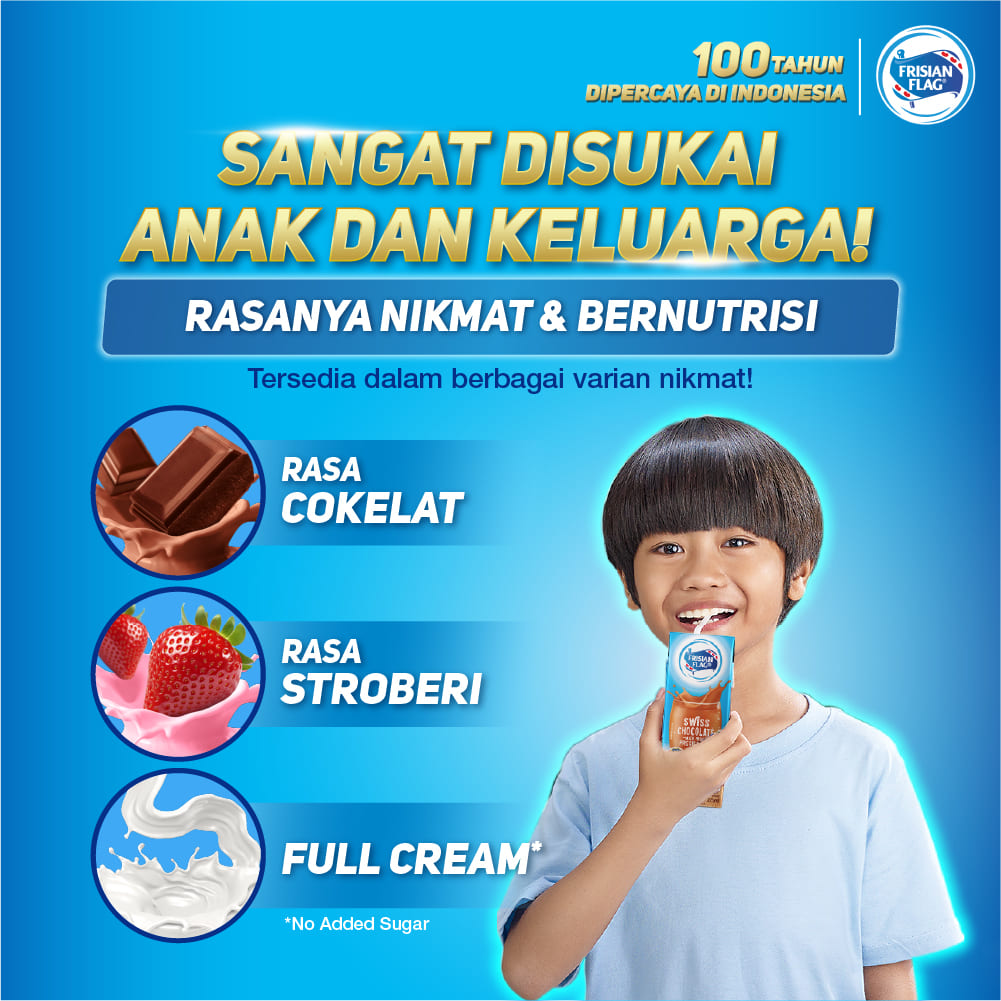 Susu Full Cream Nikmat Bernutrisi Tanpa Gula Tambahan
