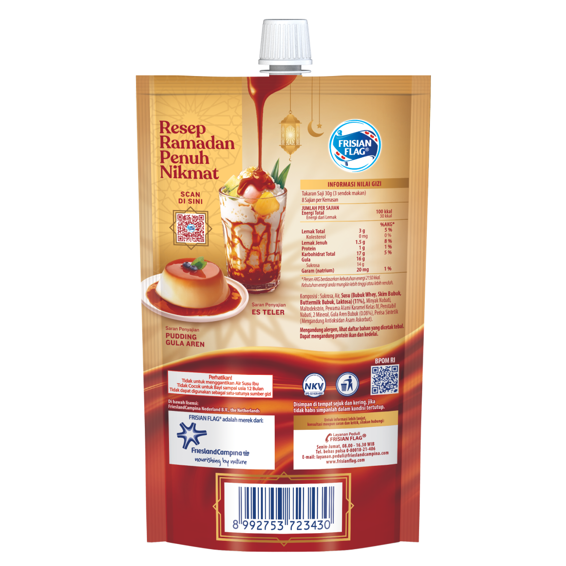 Frisian Flag Creamy Kental Manis Gula Aren