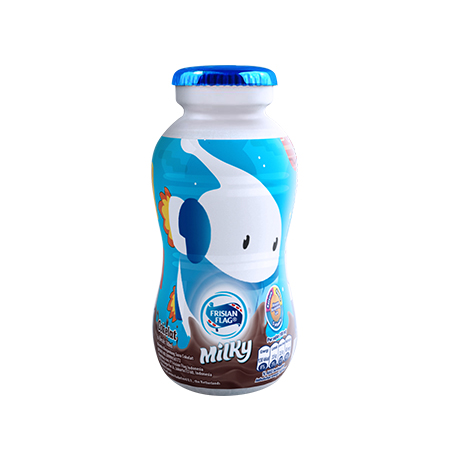 Milky - Botol seri Zuzhu Zazha Rasa Coklat