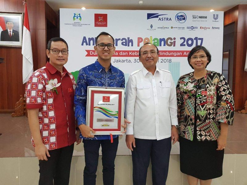 Frisian Flag Indonesia Raih Anugerah PELANGI