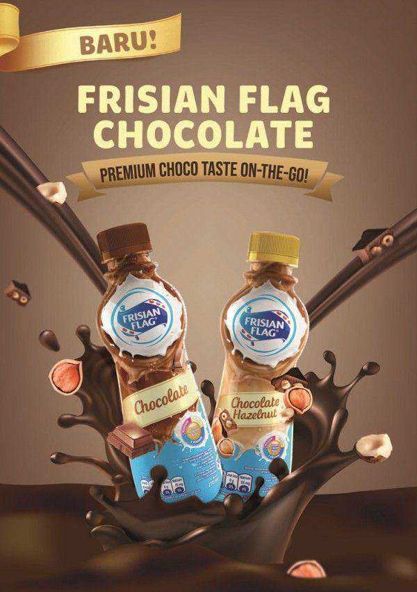 Frisian Flag Chocolate & Chocolate Hazelnut kemasan Botol PET dengan Re-closeable Cap, Gebrakan Baru dari Frisian Flag Indonesia