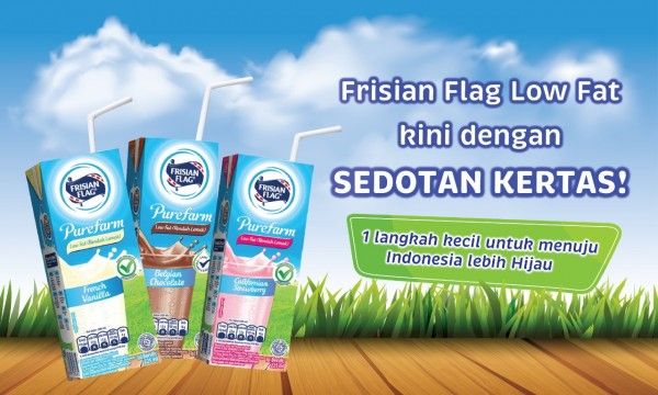 Hadirkan Kebaikan Sedotan Kertas, Frisian Flag Indonesia Selamatkan Bumi Hingga 10 Ton Limbah Plastik