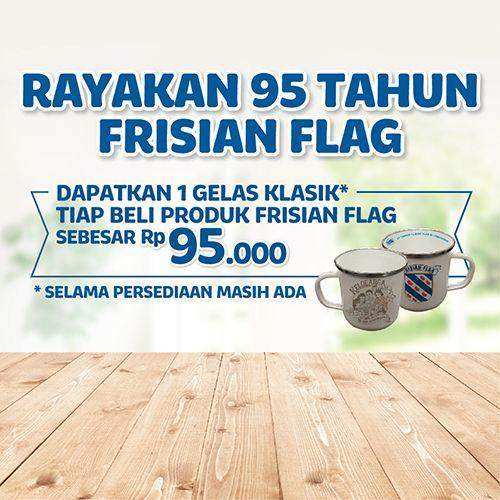 Promo Gelas Klasik 95 Tahun Frisian Flag