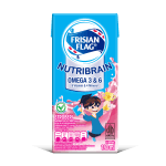 Frisian Flag Omega Strawberry, Nutrisi Nikmat, Dukung Akal Cermat!