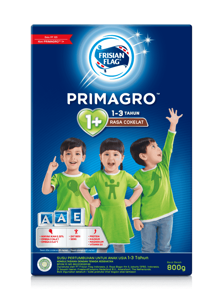 Frisian Flag Primagro 1+ Rasa Cokelat