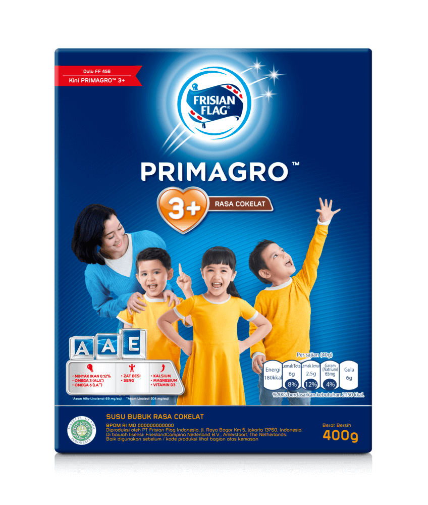 Frisian Flag Primagro 3+ Rasa Cokelat