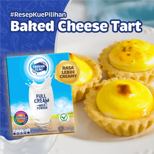 Resep Kue Kering Baked Cheese Tart, Lengkapi Hari Spesial