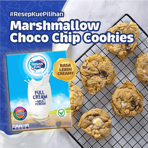 Resep Marshmallow Choco Chips Cookies