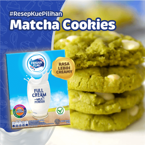 Resep Kue Kering Matcha Cookies