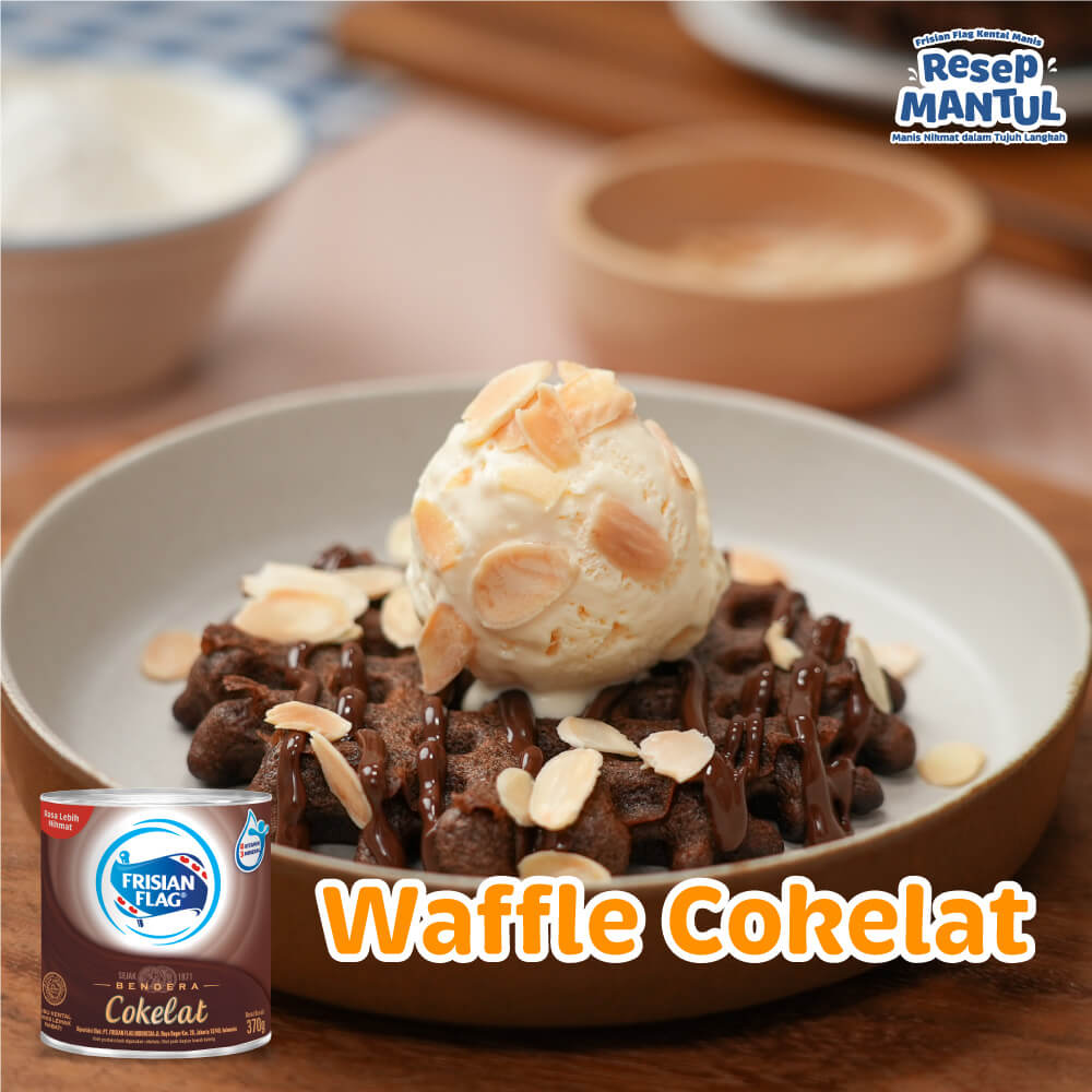 Chocolate Waffle - Resep Takjil Mantul (Manis Nikmat Dalam Tujuh Langkah)
