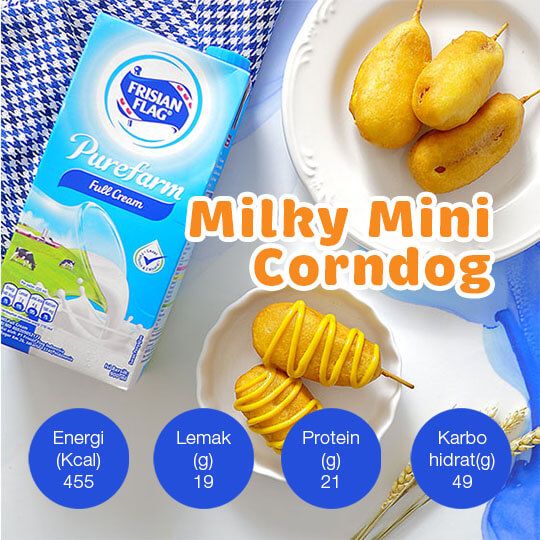 Milky Mini Corndog: 5 Porsi