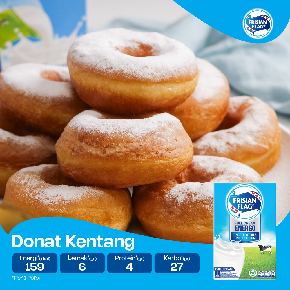 Resep Donat Kentang Lembut Untuk Camilan Keluarga