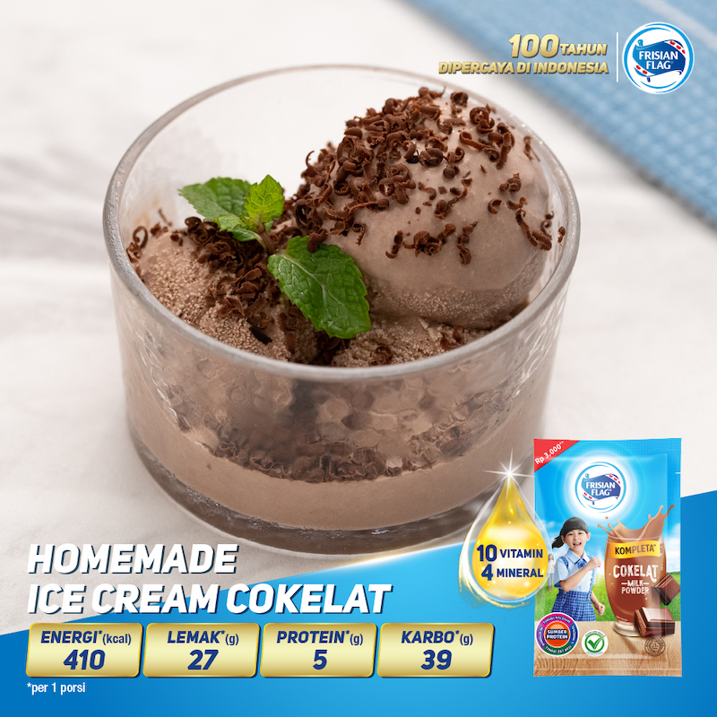 Homemade Ice Cream Cokelat
