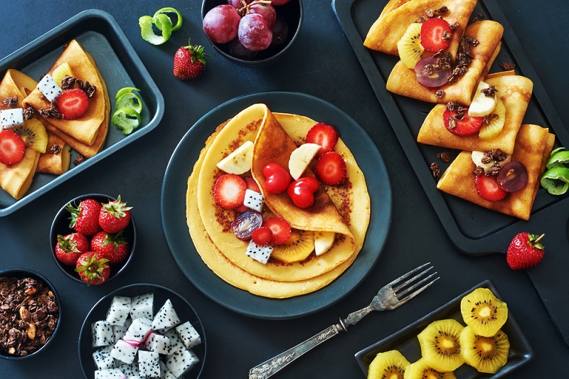 5 Resep Jajanan Crepes Teflon Renyah Aneka Topping