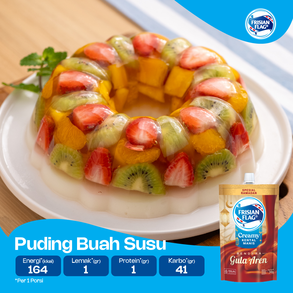 Pudding Buah Susu