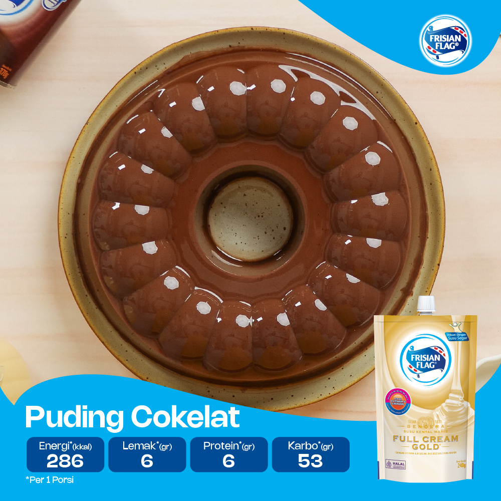 Puding Cokelat Nikmat – Resep Mantul (Manis Nikmat Dalam Tujuh Langkah)