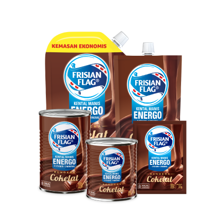 Frisian Flag Kental Manis Cokelat mengandung 8 Vitamin dan 3 Mineral