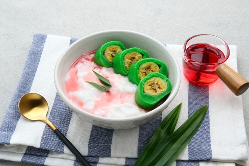 resep es pisang ijo - frisian flag