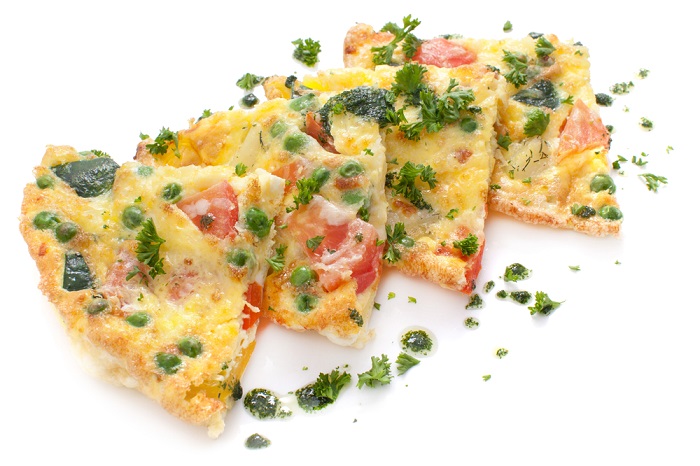 Omelette Telur Sayuran salah satu Makanan sehat - frisian flag