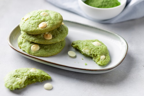 resep kue lebaran matcha cookies - frisian flag