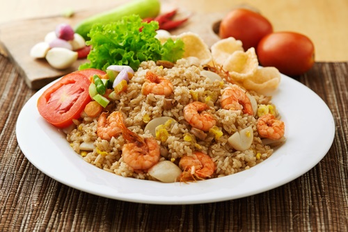 Nasi goreng seafood menu makanan anak - frisian flag