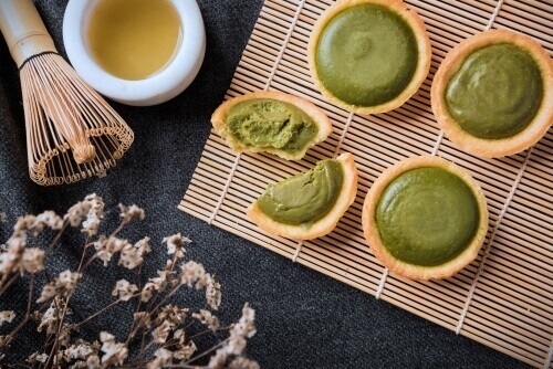  resep pie susu matcha