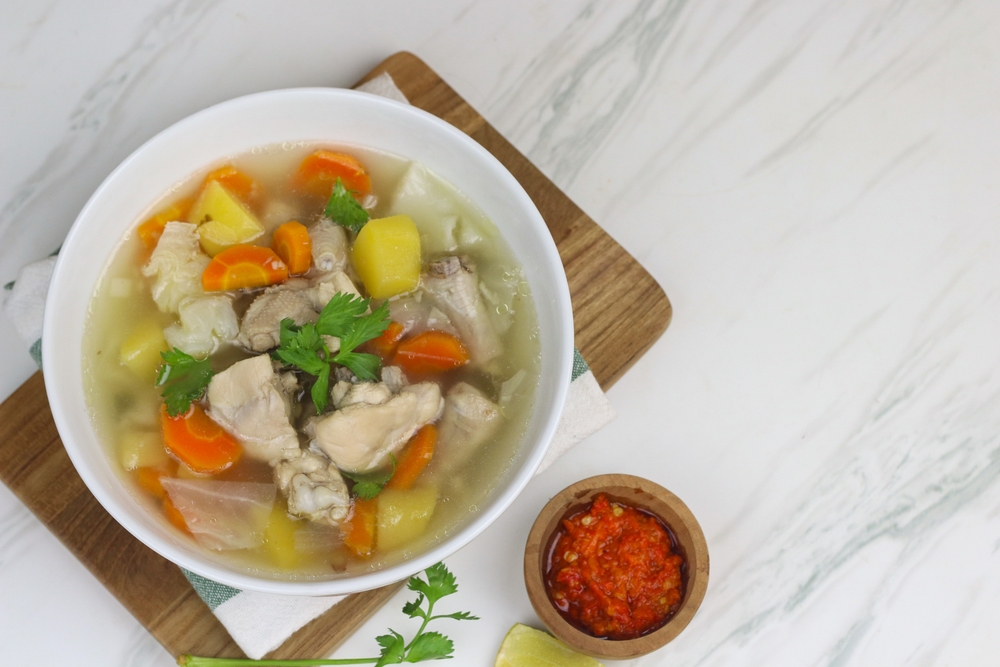 resep sup ayam rumahan enak - frisian flag