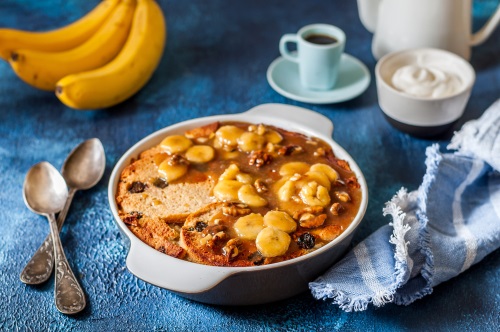 Resep Puding Roti Tawar Pisang - Frisian Flag