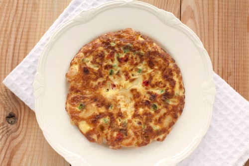 Meat Macaroni Omelet - Frisian Flag